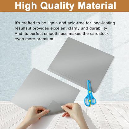 Silunkia 40 Sheets Gold Shimmer Cardstock 8.5 x 11 Certificate Paper, 75lb Craft Paper Card Stock for Cards Making, Birthday Decorations, Wedding Invitations, Greeting Cards