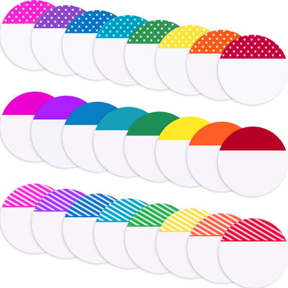 File Index Tabs Sticky Writable Flags for Labeling and Organizing Documents, Papers, Filing, Book, Folder (Style 6, 480 Pieces)