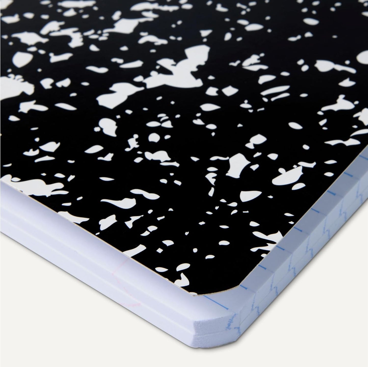 Amazon Basics Composition Notebook, College Ruled, 100 Sheets, 9.75" x 7.5", Assorted Marble Colors, 12-Pack