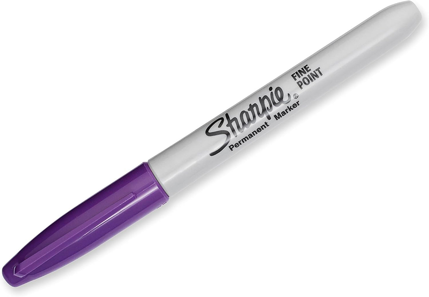 Sharpie Permanent Markers, Fine Point, Purple, 12 Count - Arts & Crafts, Office Supplies
