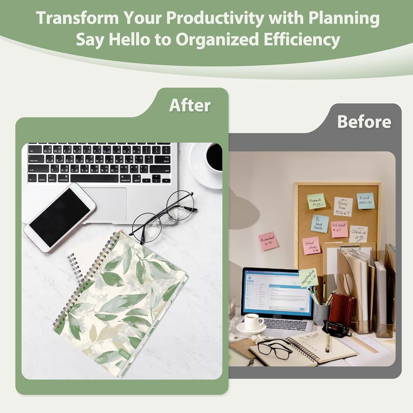 Planner 2026-2027, Weekly and Monthly Academic Year Calendar Planner, July 2026 - June 2027, Daily Agenda Book for Office School Supplies, A5(6.3'' x 8.5'')