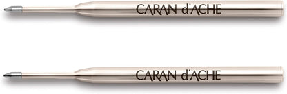 Caran d'Ache"Goliath" Ballpoint Pen Refill - Blue (Pack of 2)