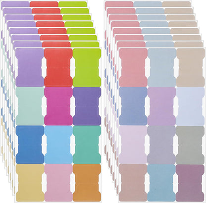 192 Pcs Sticky Index Tabs, 24 Colors Writable Page Markers Tabs Blank Monthly Tab Double Sided Book Sticky Notes Flags Self Adhesive Planner Stickers for Labeling Classifying Planning