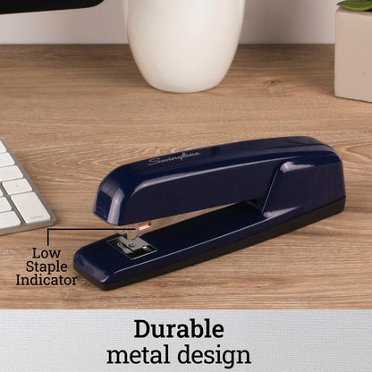 Swingline Stapler, 30 Sheet Capacity, 747 Business Stapler, Jam Free, Metal, Rio Red (74736)