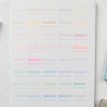 BLIEVE Aesthetic Cute Highlighters No Bleed Through, Dual Tip 8 Pack, Pastel Colors For Bible & Journaling
