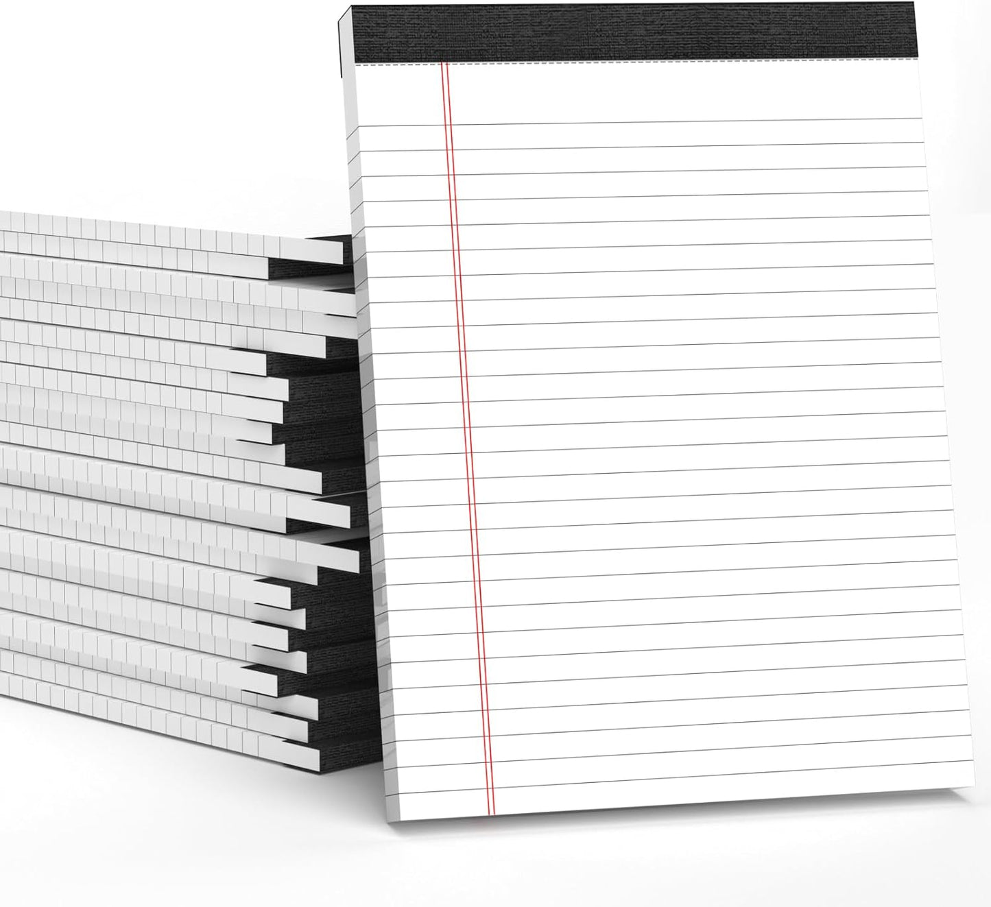 Legal Pads 8.5 x 11 White Note Pads 8.5 x 11 In 2 Pack Notepads 8.5 x 11 Writing Pads of Paper 8.5 x 11 Legal Notepads Wide Ruled White Lined Paper Pads 8.5 x 11 30 Sheets Per Legal Note Pads 8.5 x 11