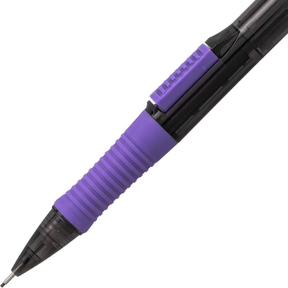 Pentel Quick Click Pop Mechanical Pencil, (0.7mm), Medium, 2 Eraser Refills, Pack of 4 (PD217ALEBP4)