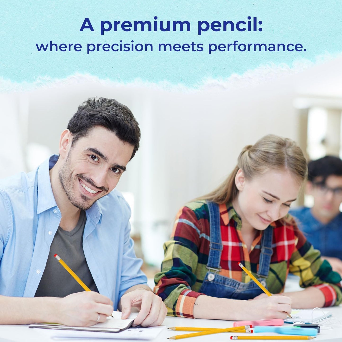 Rosmonde 210 Pack Pre Sharpened Pencils #2, Pencils With Top Erasers, Bulk School & Teacher Supplies, #2 HB, Pre Sharpened for Easy Use, Easy Hold Grip, Bulk Classroom & Office Supplies