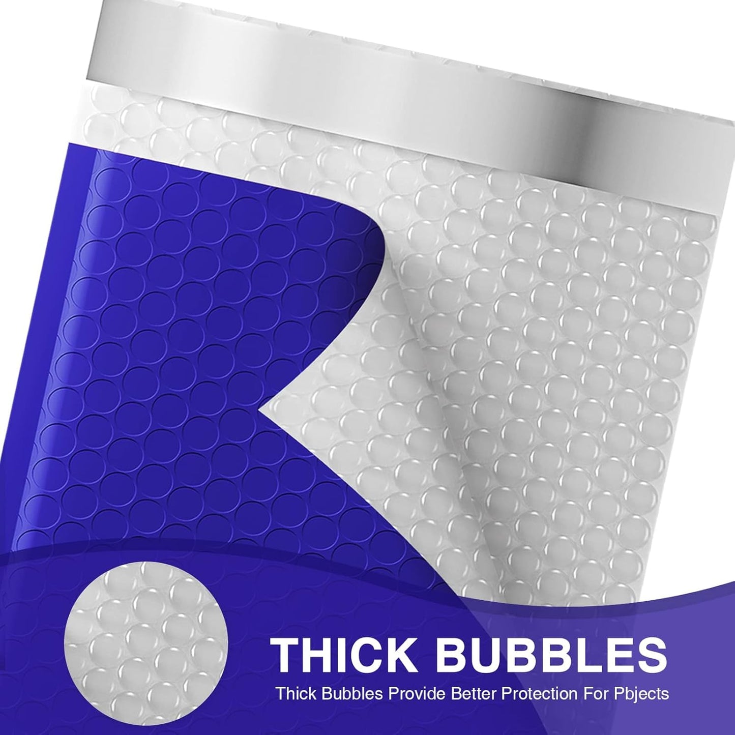 Metronic Bubble Mailers 6x10 Inch 100 Pack Black Usable Size 6x9" Opaque Padded Envelopes Waterproof Bubble Envelopes Cushioning Mailer for Small Business Mailing Makeup Jewelry Gifts