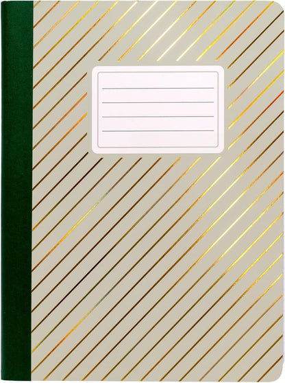 Pukka Pad, Composition Notebooks - 3 Pack of Journals Featuring 140 Pages of College Ruled 80GSM Paper with Sturdy Cover Stock - 9.75 x 7.5in - Bloom