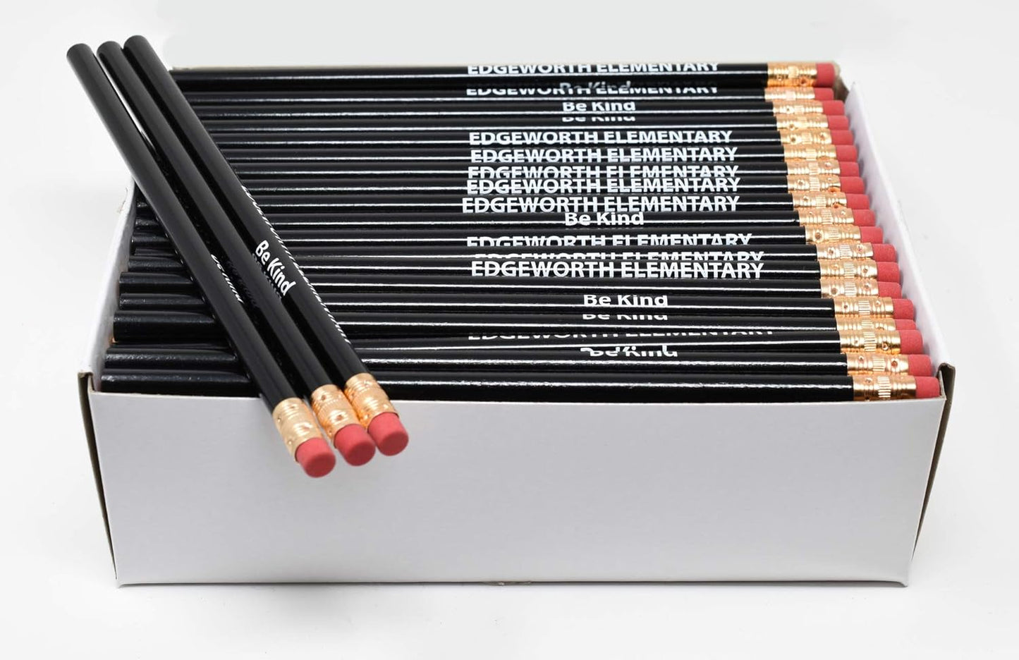 Pencil Guy Promotional Personalized Imprinted Round Pencils.-500 per box