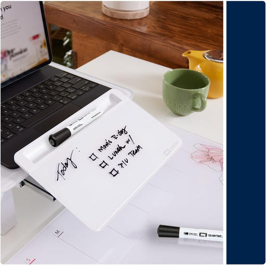 Quartet Dry Erase Markers, Fine Tip White Board Dry Erase Markers with DryGuard Ink Protection, Office Essentials, Black, 36 Pack (Q120Z01-R)
