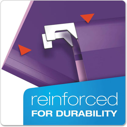 Pendaflex Hanging File Folders, Legal Size, Aqua (PFX415315AQU)