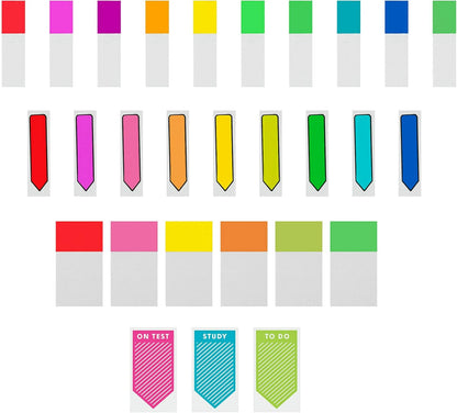Post-it Flags and Tabs Value Pack, Ultimate Business and Study Pack, 956 Various Flags for Organization (683-AVP-SIOC)