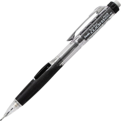 Pentel Twist-Erase Click Mechanical Pencil (0.7mm), Pack of 6 Pencils with 2 Pack of Lead Refills (PD277TLBPS6M)