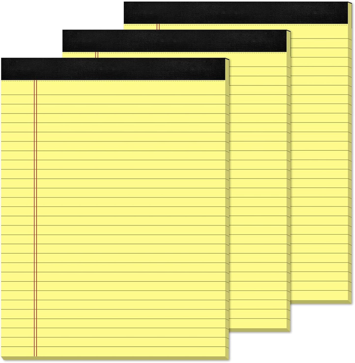 Legal Pads 8.5 x 11 White Note Pads 8.5 x 11 In 2 Pack Notepads 8.5 x 11 Writing Pads of Paper 8.5 x 11 Legal Notepads Wide Ruled White Lined Paper Pads 8.5 x 11 30 Sheets Per Legal Note Pads 8.5 x 11