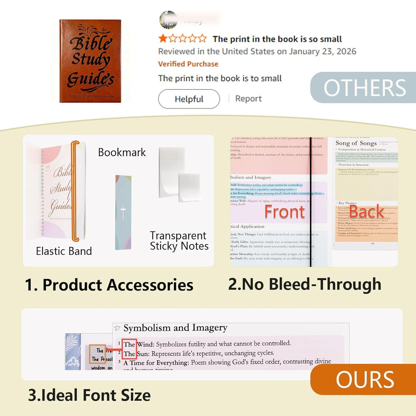 66-Book Bible Study Guide, Bible Study Supplies & Journal, Christian Scripture Summaries, Daily Devotionals Gift Idea Religious Faith-Based Notebook for Women Men Teens Beginners Prayer Reflections
