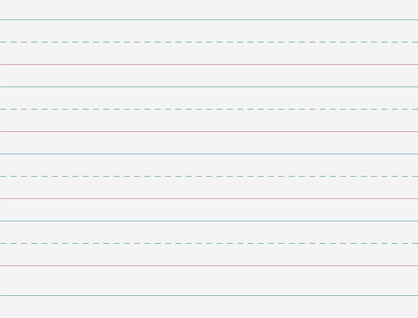 Pacon Handwriting Paper, Zaner-Bloser Grades Pre-K & K, 1-1/8" x 9/16" x 9/16" Ruled 10-1/2" x 8", Ruled Long, 40 Sheets
