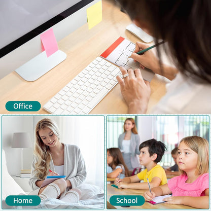 Jetec 8 Pack Dot Grid Notepad 5x8 Graph Paper Pad 50 Sheets Legal Pad Quad Ruled Notepad for Drawing Journaling Sketching Planner School College Office Engineers (Dot Line)
