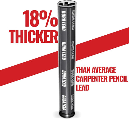 STKR Concepts Dura lead refills for STKR Concepts Mechanical Carpenter Pencil - Black 5 pcs,Pack of 1