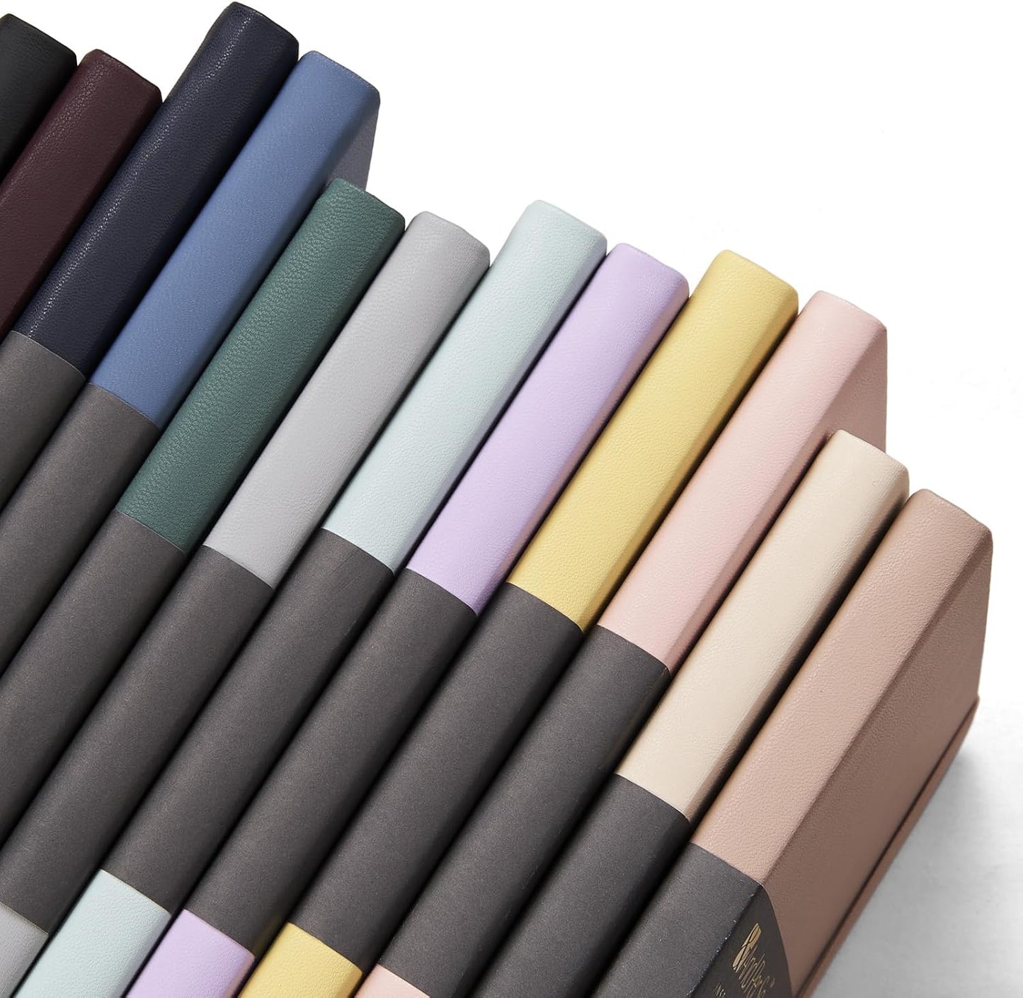 &And Per Se Lined Journal Notebook, 160 Pages, A5 5.7 x 8 inches College Ruled Thick Paper Notebook Journals for Writing, Hardcover Notebooks for Women Men Office School (1 Pack, Green) - Colors B