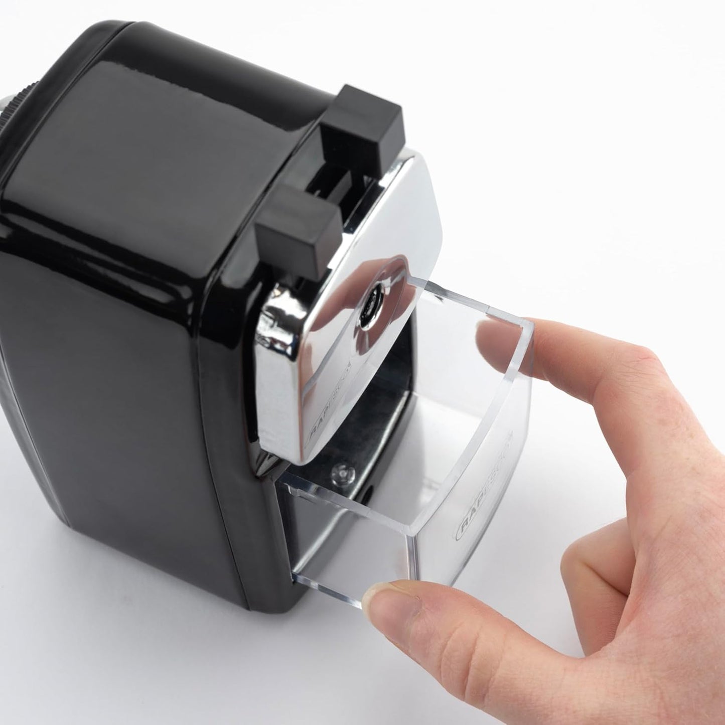 Rapesco 64 Desk Top Pencil Sharpener, Black (R64000B2)
