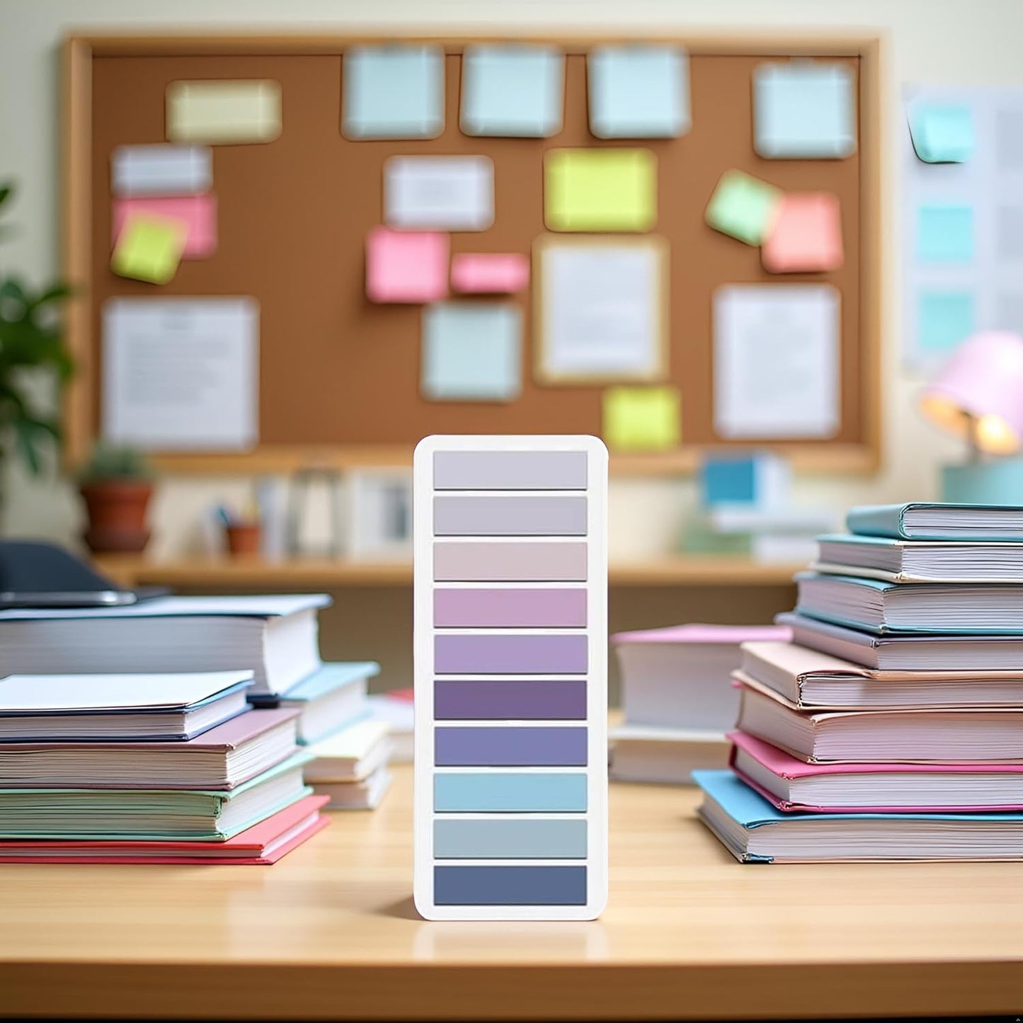200 Pcs Sticky Index Tabs,Writable and Repositionable Book Flags Tabs Strip,Page Markers Notes Tabs Index Tabs for Page Marking Classify File,Self-Stick Notes Notebooks and Writing Pads (Blue)