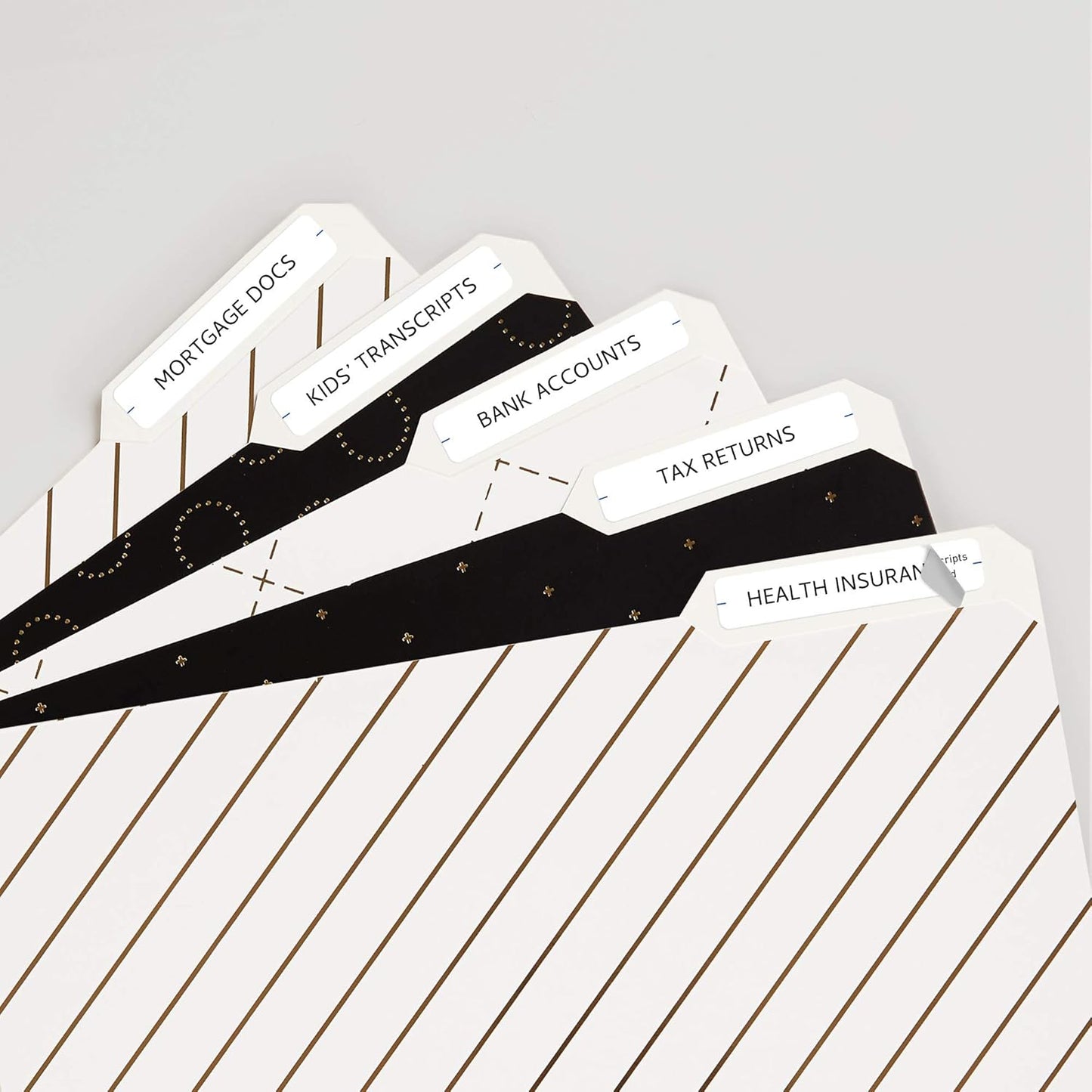 Avery File Folder Labels on 4" x 6" Sheets, Easy Peel, White, Print & Handwrite, 2/3" x 3-7/16", 252 Labels (5202)