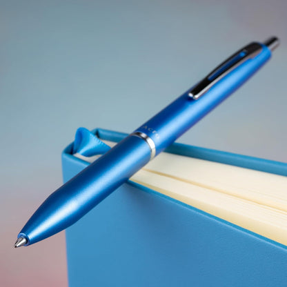 PILOT Acroball 1000 Ultra-Premium Refillable & Retractable Ball Point Pen, Gold Barrel, Fine Point, Black Ink, Single Pen (13662).