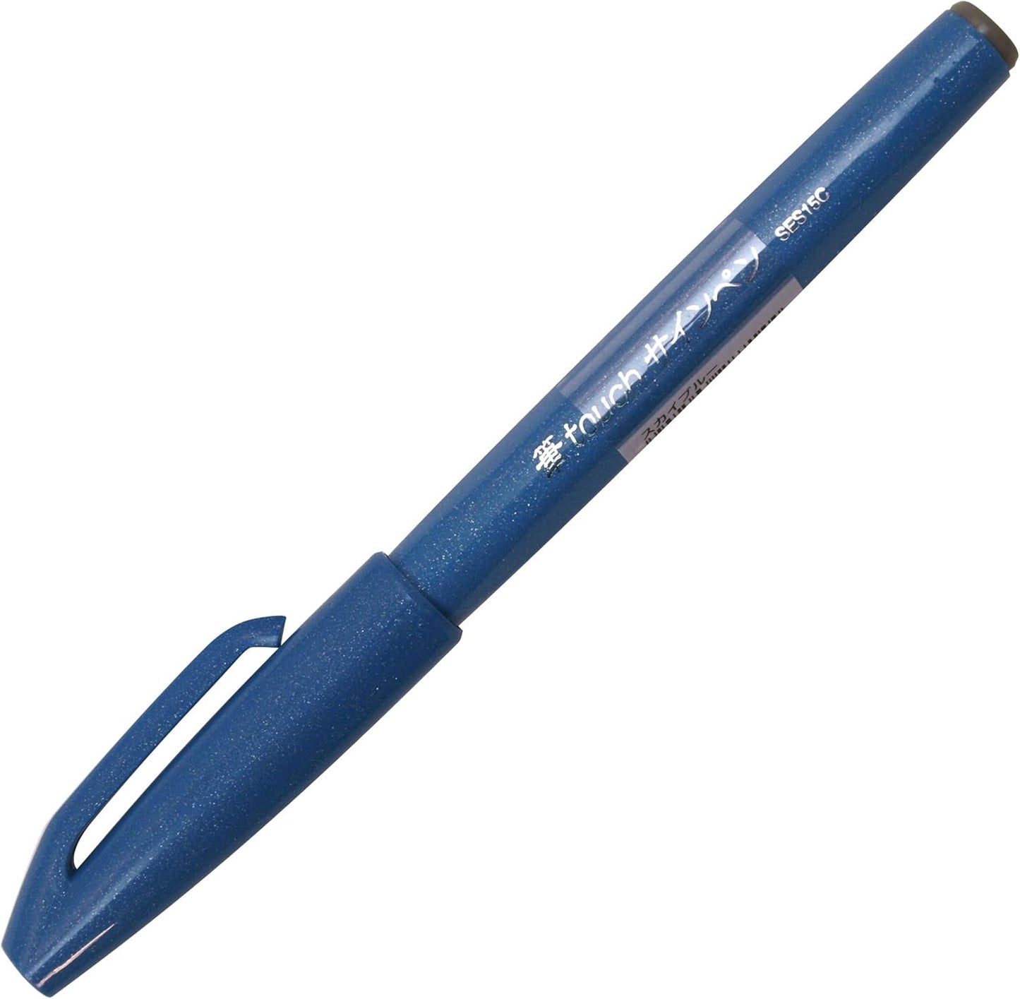 Pentel Fude Touch Sign Pen, Pink, Felt Pen Like Brush Stroke (SES15C-P)