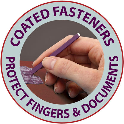 Smead 14079 14079 Red Pressboard Classification Folders with Pocket-Style Dividers and SafeSHIELD Fasteners