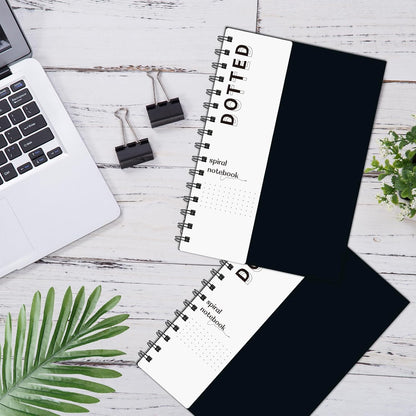 Large Lined Notebook Spiral Notebook 8.5" x 11"-4 Pack LINED Notebook 7mm Ruled Hardcover Notebook 120 Pages 100 GSM Thick Paper Notebook Hardcover Journal for School, Office,Study and Notes