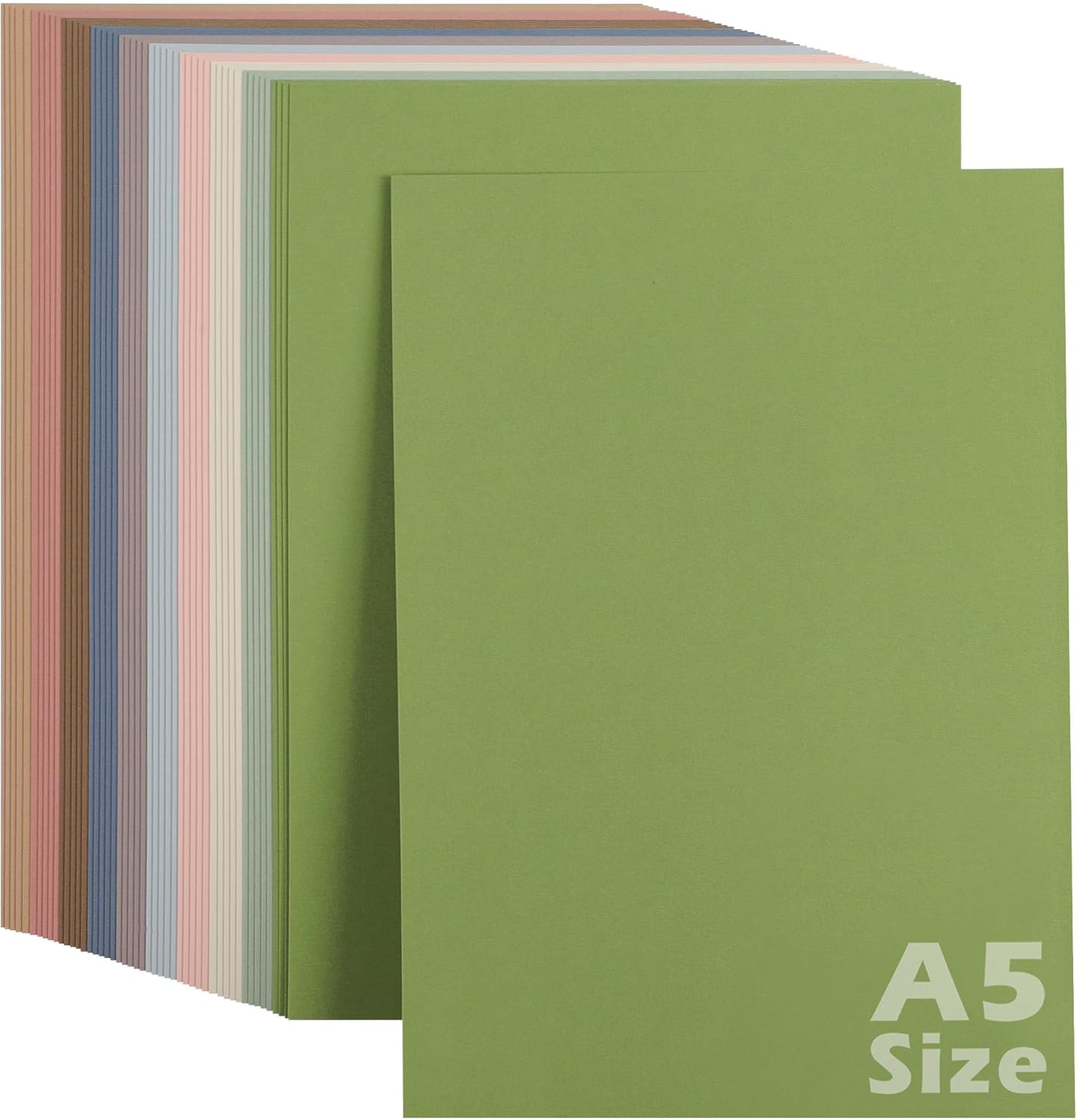 60 Sheets Morandi Mixed Colors Cardstock 8.5 x 11 Inch Card Stock Boho Paper 250GSM/92LB Thick Paper for Card Making Scrapbooking DIY Crafts UAP31MX60