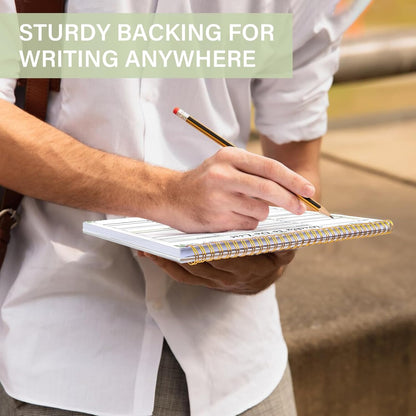 Weekly To Do List Notepad with 52 Undated Sheets（8.5"×11"）- Weekly Desk Planner Pad with Spiral Binding for Women & Man, Office, School and Home Personal Organizer