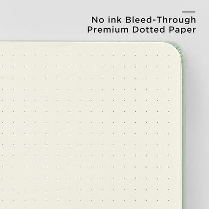 &And Per Se Lined Journal Notebook, 160 Pages, A5 5.7 x 8 inches College Ruled Thick Paper Notebook Journals for Writing, Hardcover Notebooks for Women Men Office School (1 Pack, Green) - Colors B
