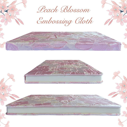 ipoul Flower Notebook, A5, 6x8, Hardcover, Lay Flat, Lined Paper, Journal for Women, Writing Notebook, Pretty, Hibiscus, Pink, Birthday Gifts for Women, Wedding Shower Gifts, Mothers Day Gift