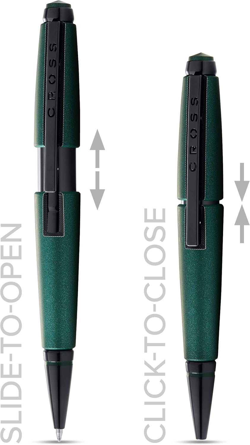 Cross Edge Matte Black Lacquer Gel Rollerball Pen
