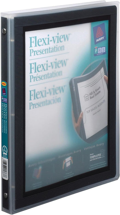 Avery Flexi-View 1/2" Presentation Binder