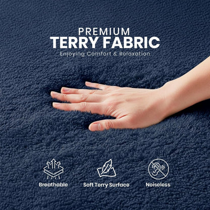 Twin Size Mattress Protector Waterproof, Premium 200 GSM Terry Mattress Cover, Soft & Breathable Bed Cover, Fitted Sheet Style Stretchable Deep Pockets 15" by Utopia Bedding (White)