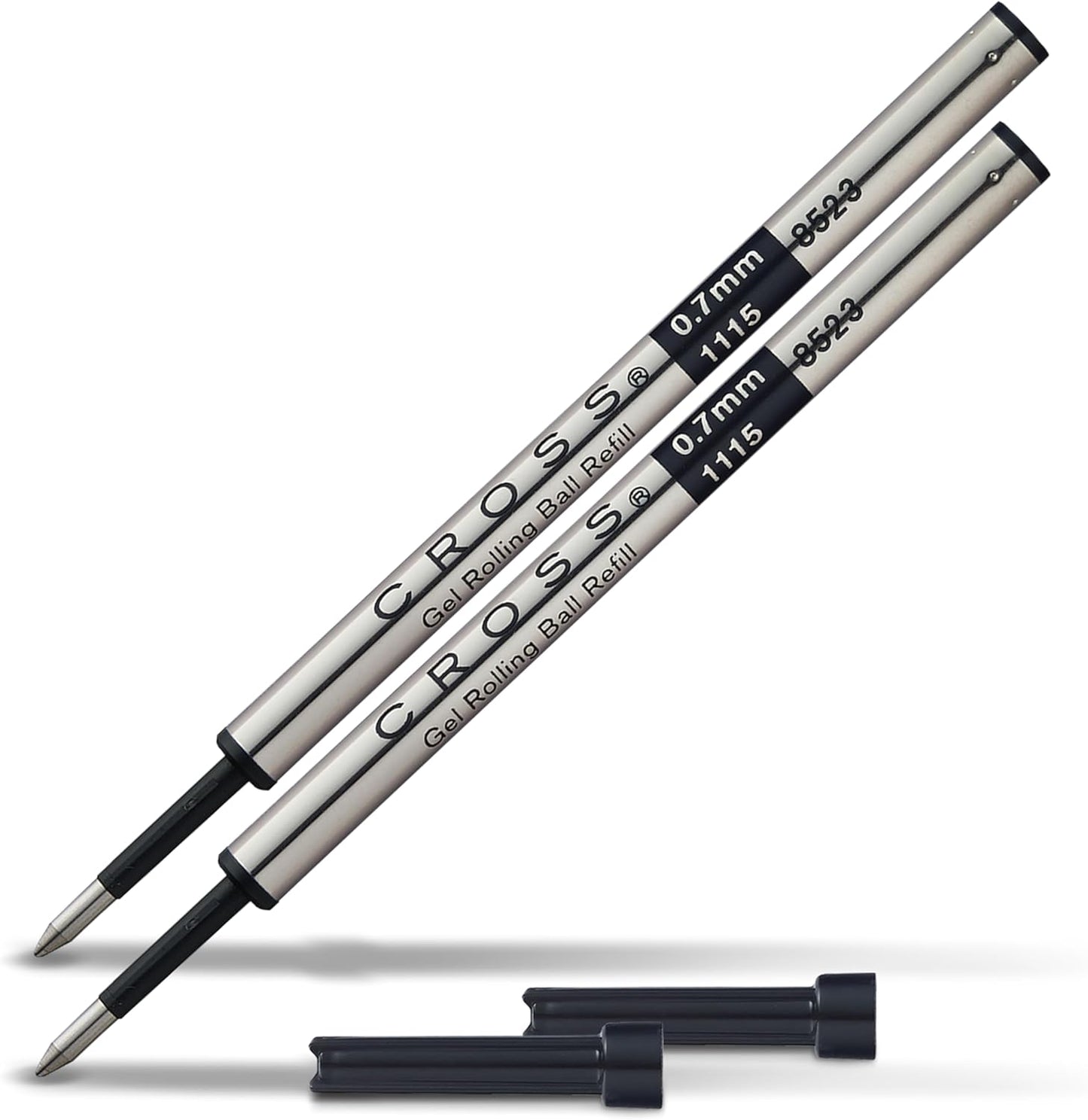 Cross Selectip Gel Rollerball Pen Refill, Medium Point, Black, 2-Pack (8523-2)