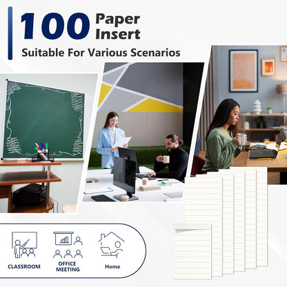 100 Pcs Hanging File Folder Paper Inserts 3-1/2 Inch Off White Blank File Tab Inserts Thick Cardstock for Hanging Folder (3.5×0.6 inch)(No Tab Included)