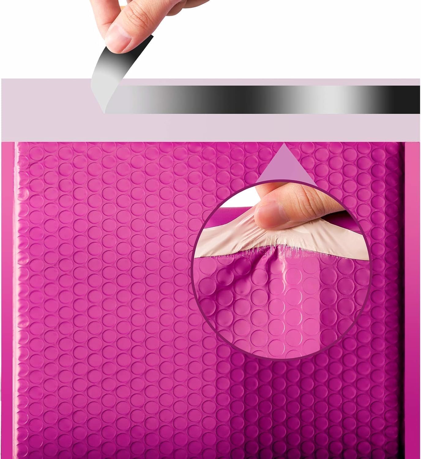 Metronic Bubble Mailers 6x10 Inch 100 Pack Black Usable Size 6x9" Opaque Padded Envelopes Waterproof Bubble Envelopes Cushioning Mailer for Small Business Mailing Makeup Jewelry Gifts