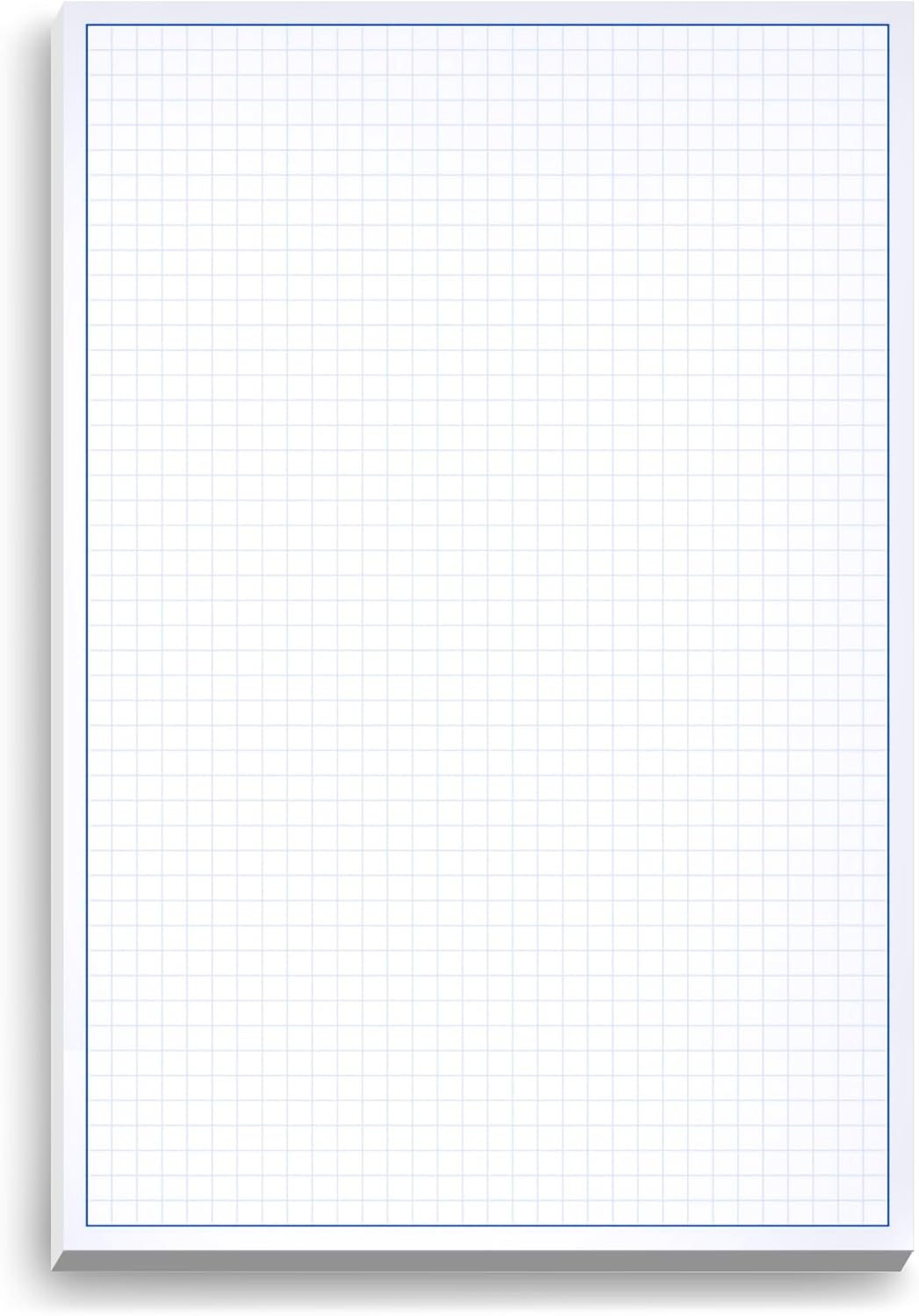 Graph Paper Pad for Blueprint Drawings, Drafting, Engineering Drawing, and Planning - Graph Paper 11x17 Blueprint Quadrille Grid Paper Pads with Blue Lines, High Brightness 50 Sheets (1-Pack)