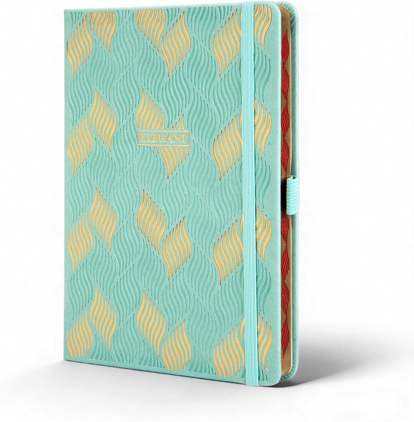 COMIX Lined Journal for Men & Women, 100GSM Leather Journal with Gift Box, 5.5" x 8.3", A5 Hardcover Journaling Notebook, Fits for Office, Home, Graduation, Corporate Gifting, 192 Pages, Black