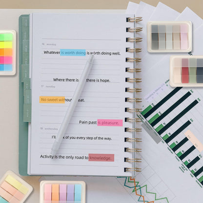 1000 Pcs, Transparent Sticky Notes, Page Markers, Book Tabs, Sticky Tabs, Page Tabs, Label Stickers, Pop Up Index Tabs, Tabs Flags Stickers