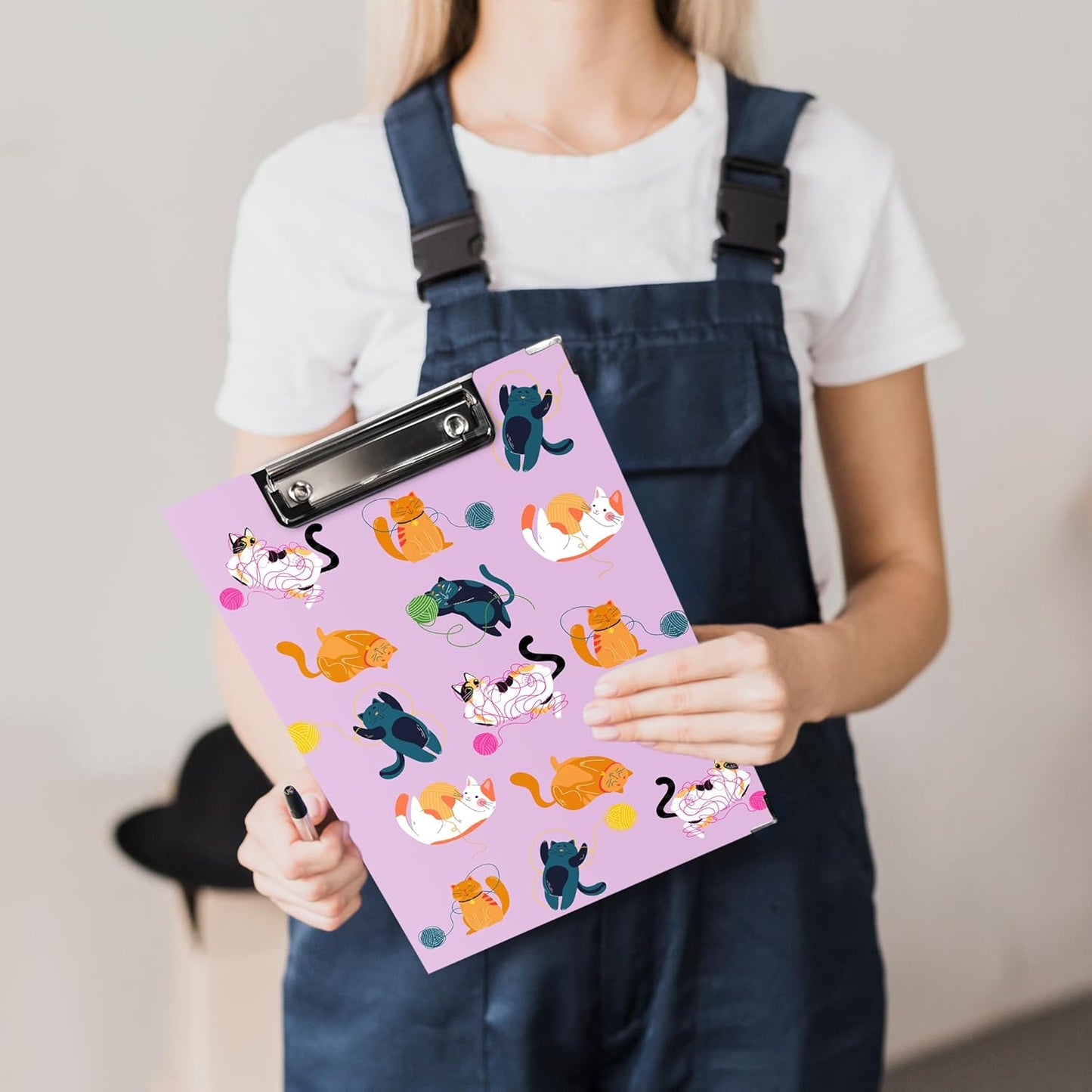 Dog Animal Clipboard Folio with Storage, Cute Dogs Decorative Clipboard Folder, Puppy Dog Clipboards for Women Kids, Life is Better with Dogs Gifts Office School Supplies, 12.4x9.2In