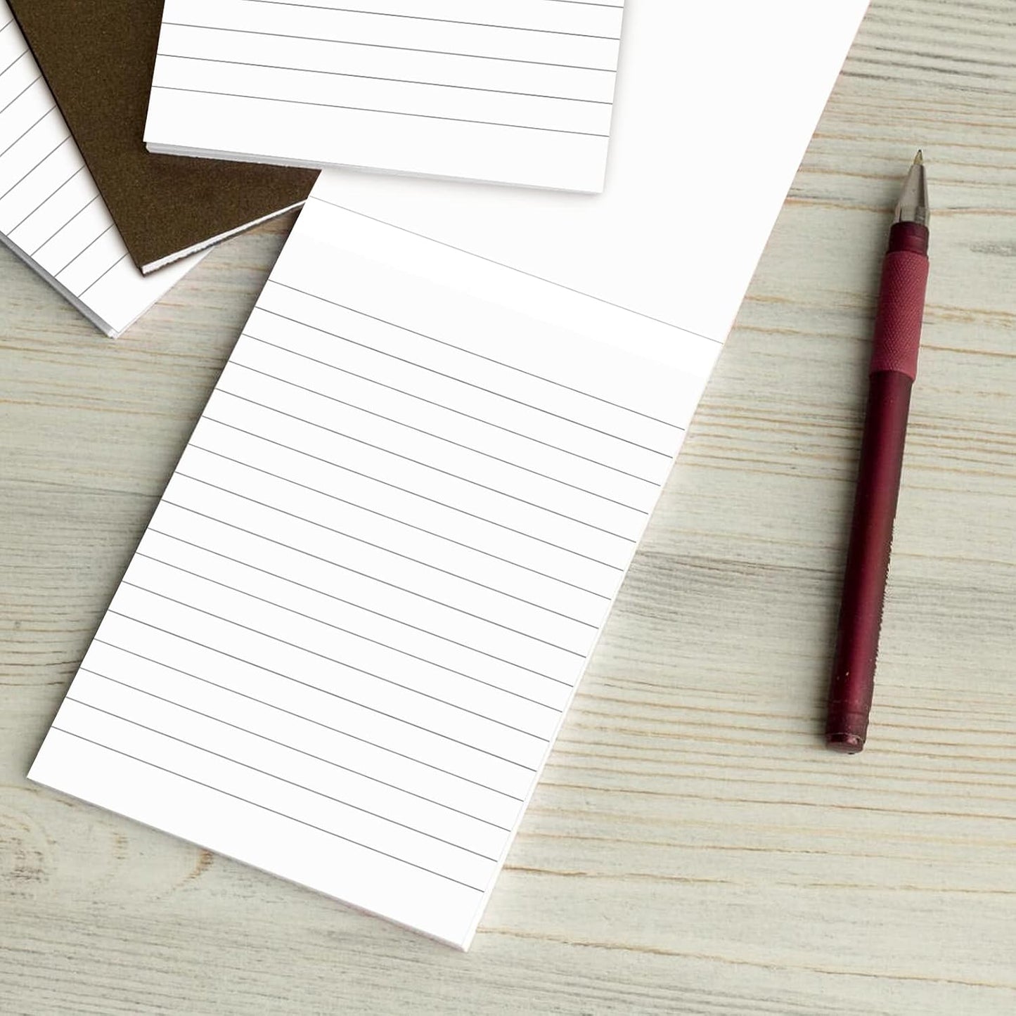 12 Pack Note Pads Refills 4 x 6 Inch Memo Pads Writing Pads, White Small Notepads Scratch Pads Mini Notepad with 30 Sheets Lined Paper in Each Pad