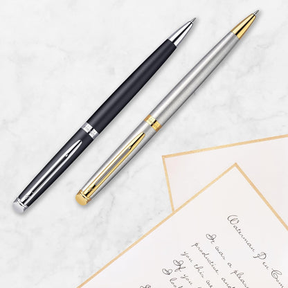 Waterman Hemisphere Essential Matte Black Chrome Trim - S0920850