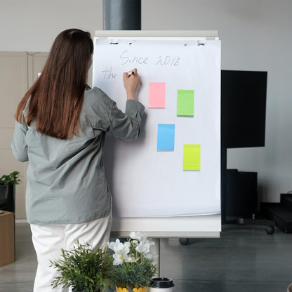 24 Pack Lined Sticky Notes 4X6 in, Self Sticky Note Pads with Lines, Large Sticky Note Memo Pad for Office, Home, School, Meeting, 50 Sheets/pad, Morandi