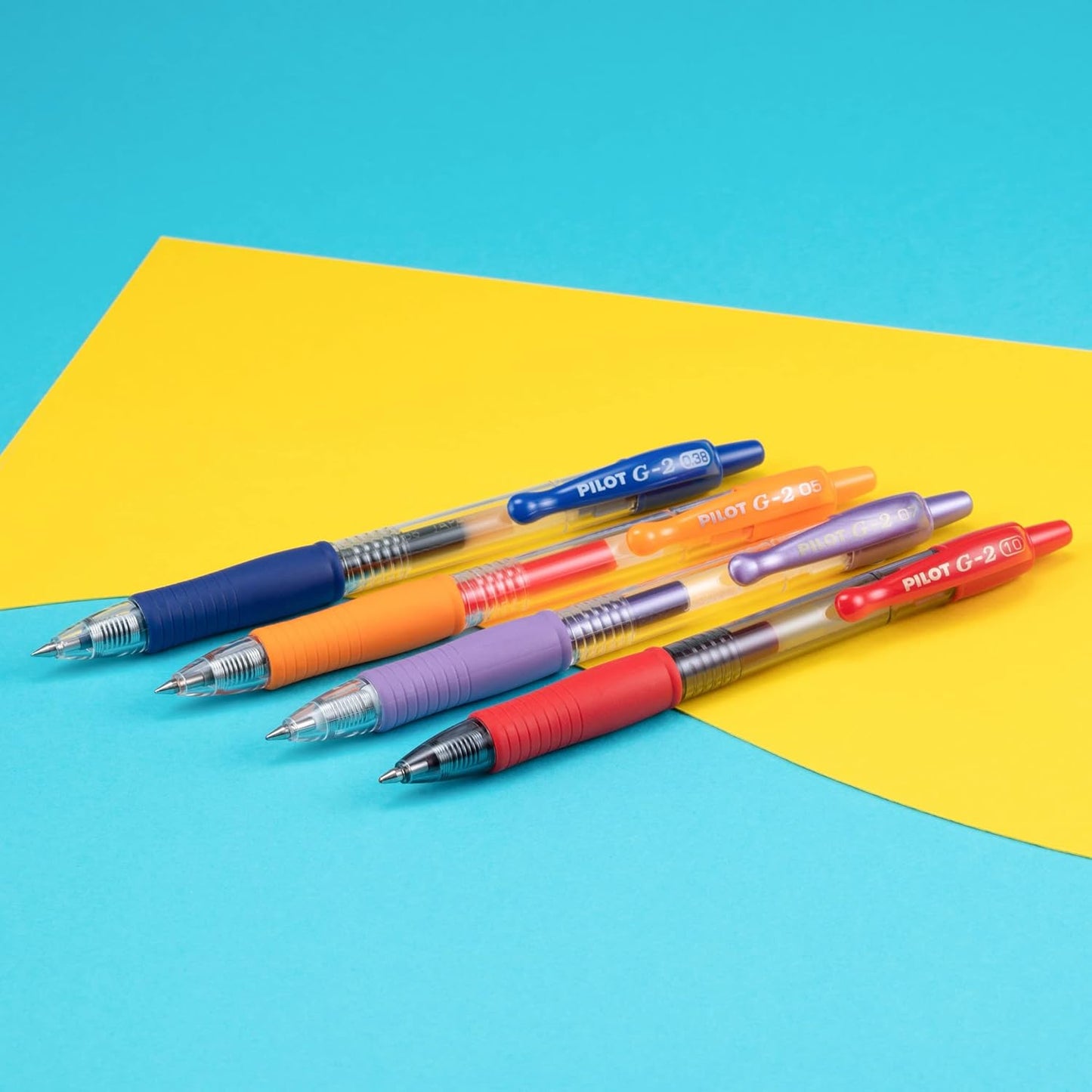 PILOT G2 Premium Refillable and Retractable Rolling Ball Gel Pens, Extra Fine Point, Assorted Color Inks, 5-Pack (31300)
